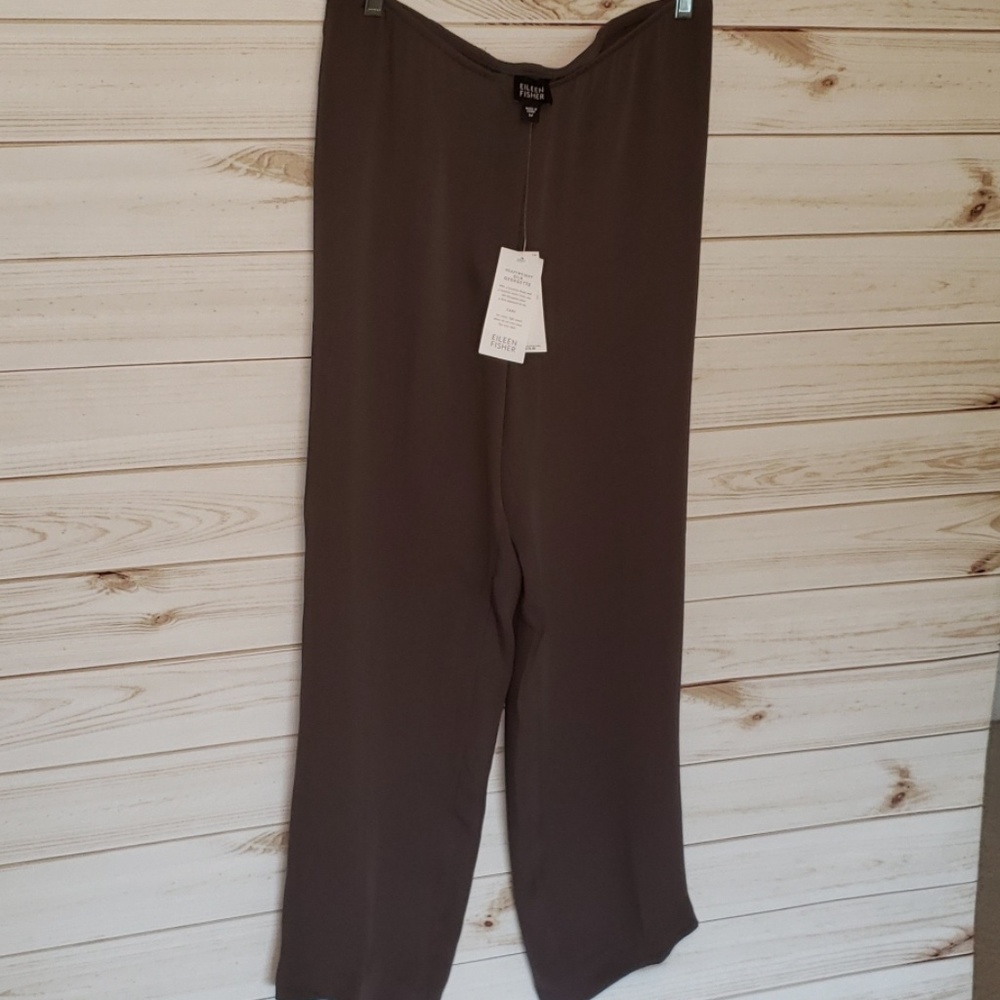 Eileen Fisher silk slacks